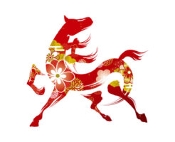 午年　干支　野田阪神駅前美容室